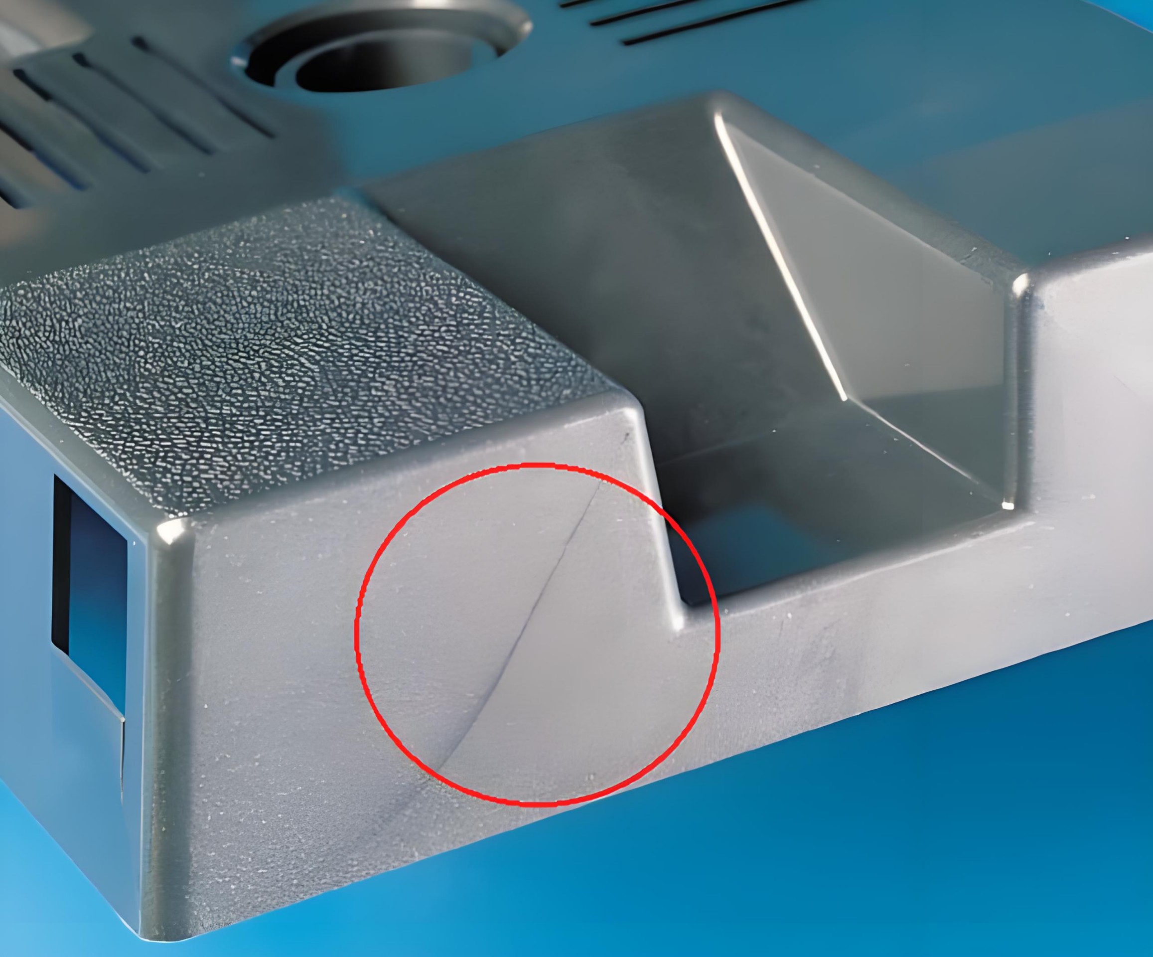 如何解决tpu注塑浇口周围冷料痕迹